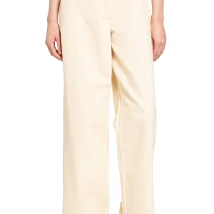 Wide Leg Denim Trousers