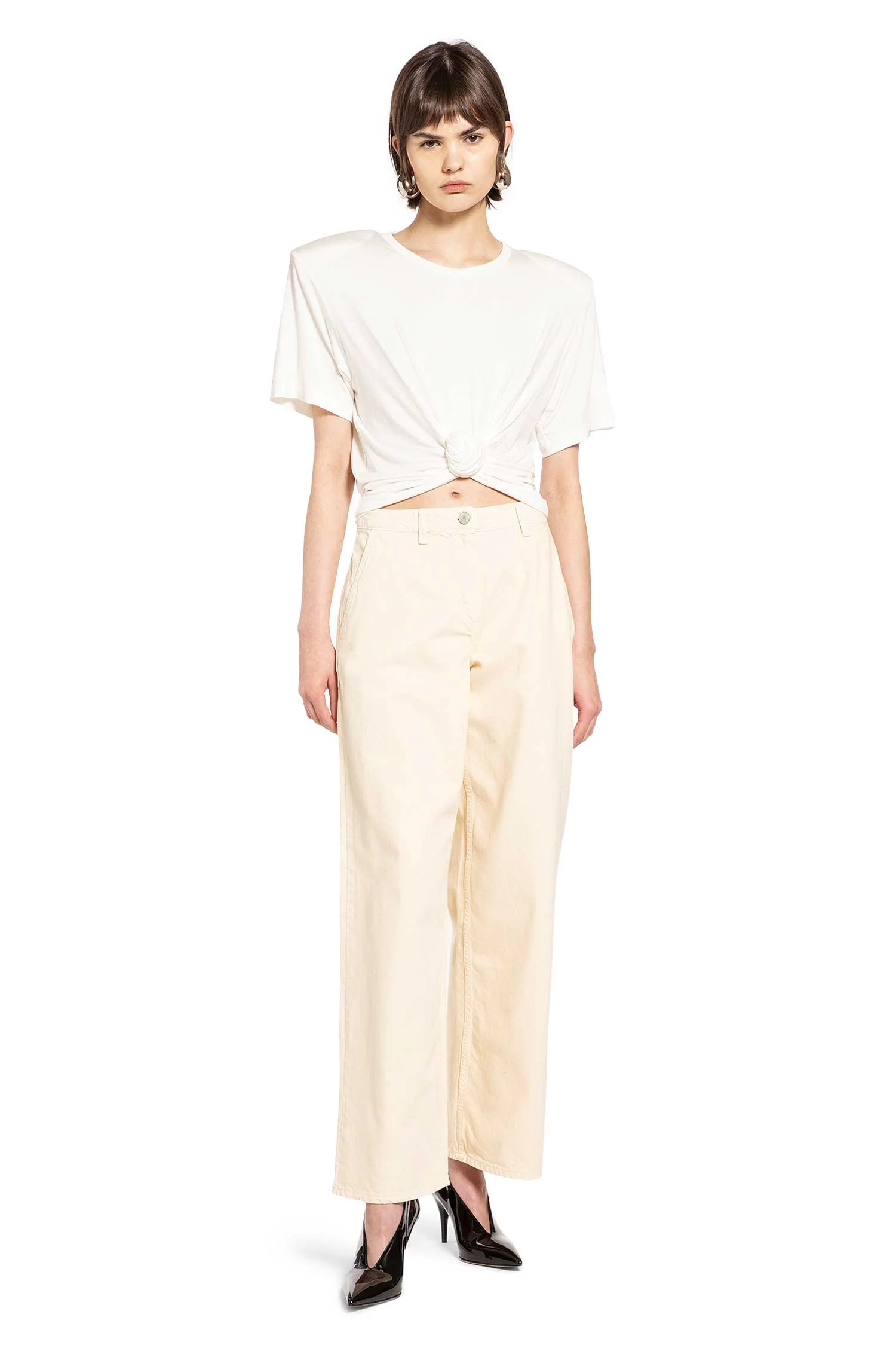Wide Leg Denim Trousers - immagine 6