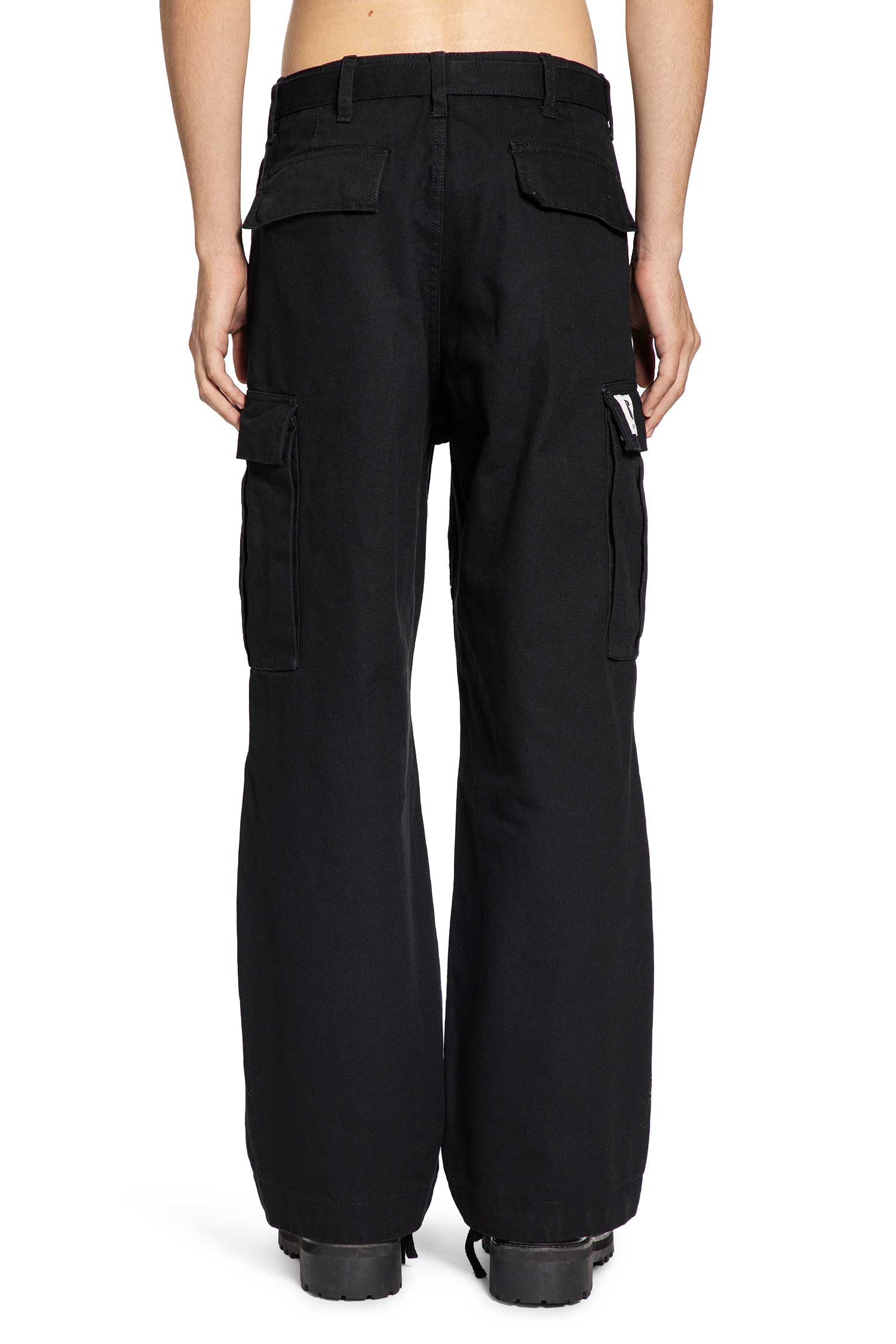 Cotton Canvas Cargo Trousers - immagine 5