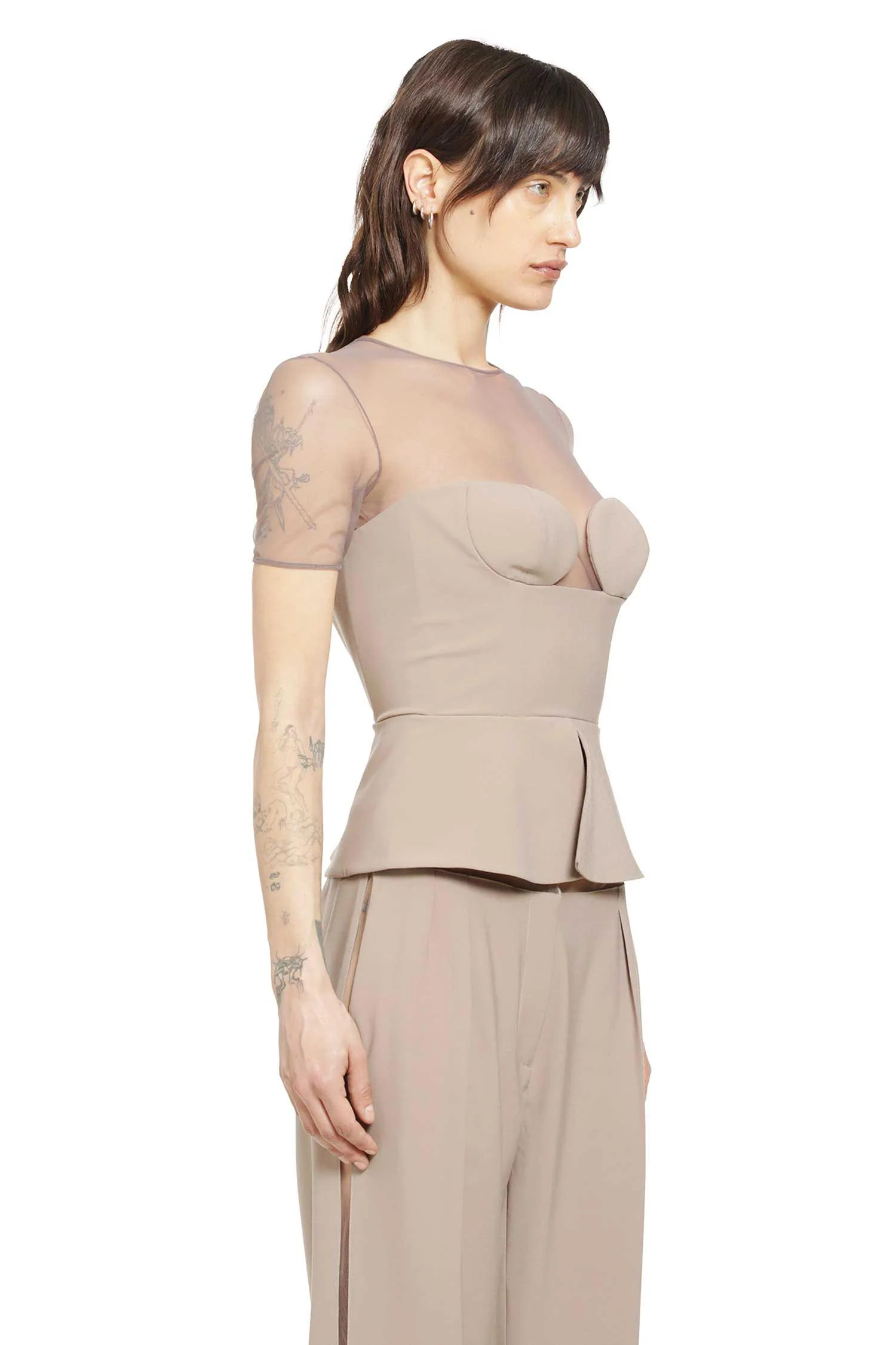Tailored Bustier Top - immagine 3