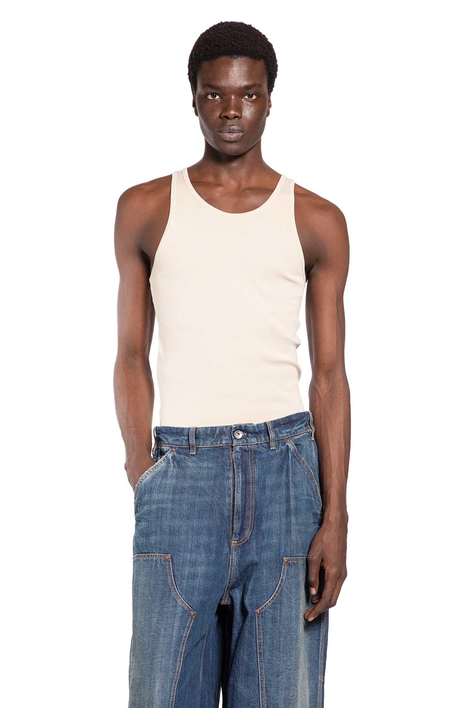 Ribbed Jersey Tank Top - immagine 2